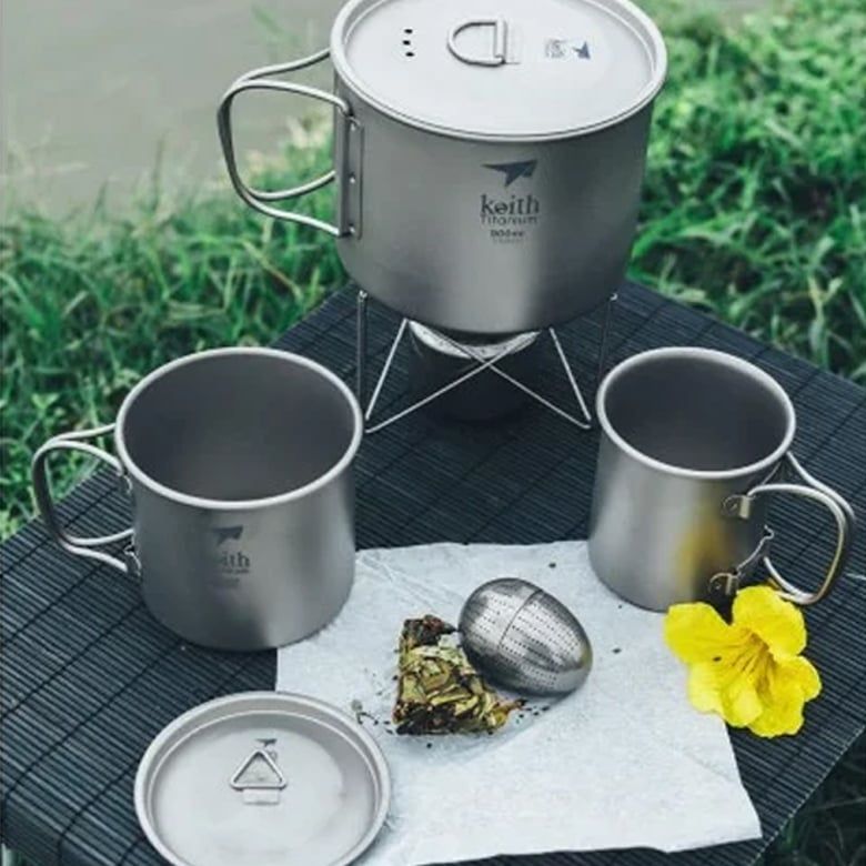  Trứng Lọc Trà Titanium Keith 