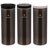  Bình Giữ Nhiệt Cắm Trại Du Lịch Snowpeak Kanpai Bottle 500Ml Dark Silver 