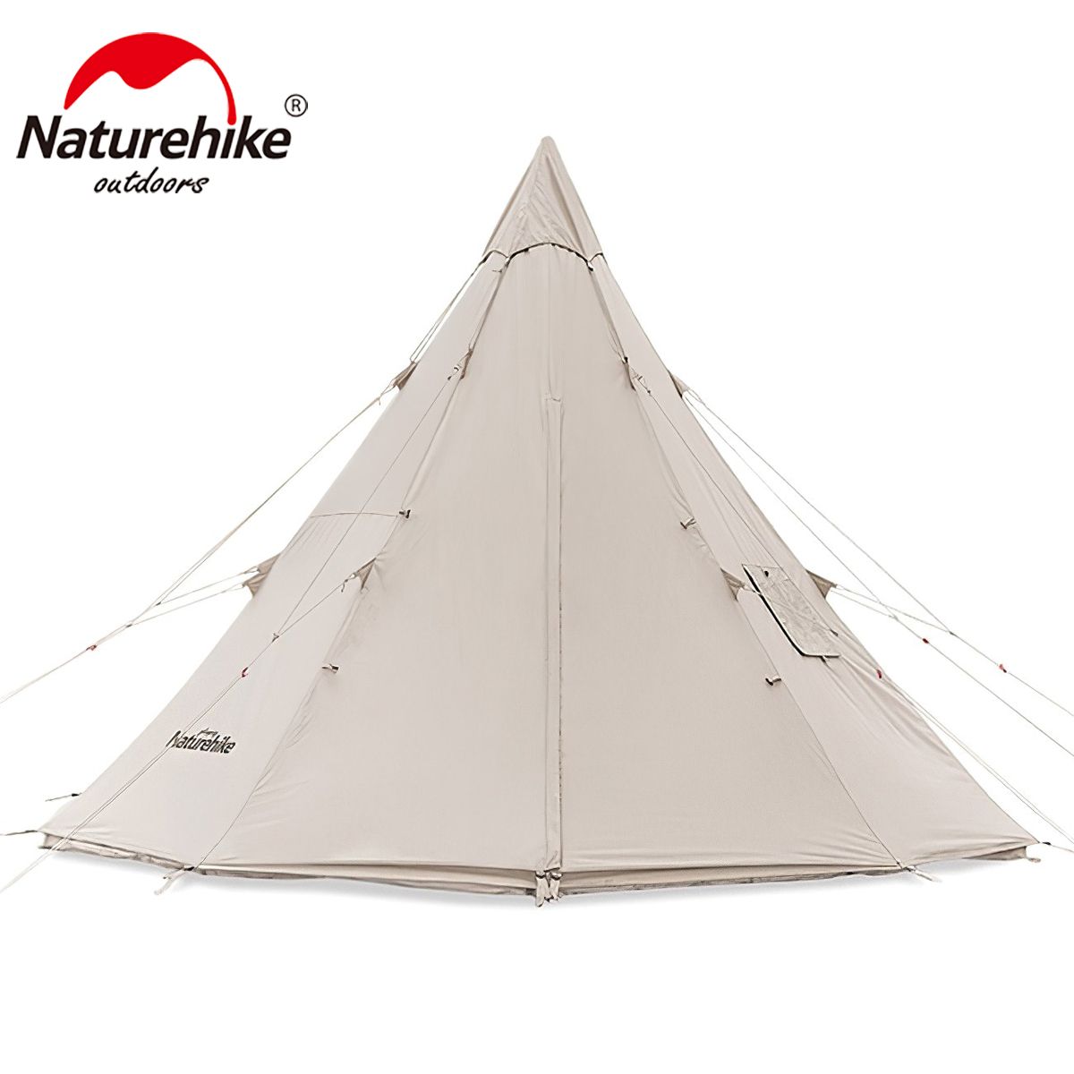  Lều cắm trại kim tự tháp cotton Profound 9.6 cotton pyramid tent Naturehike NH20ZP002 