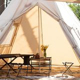  Lều cắm trại kim tự tháp cotton Profound 9.6 cotton pyramid tent Naturehike NH20ZP002 