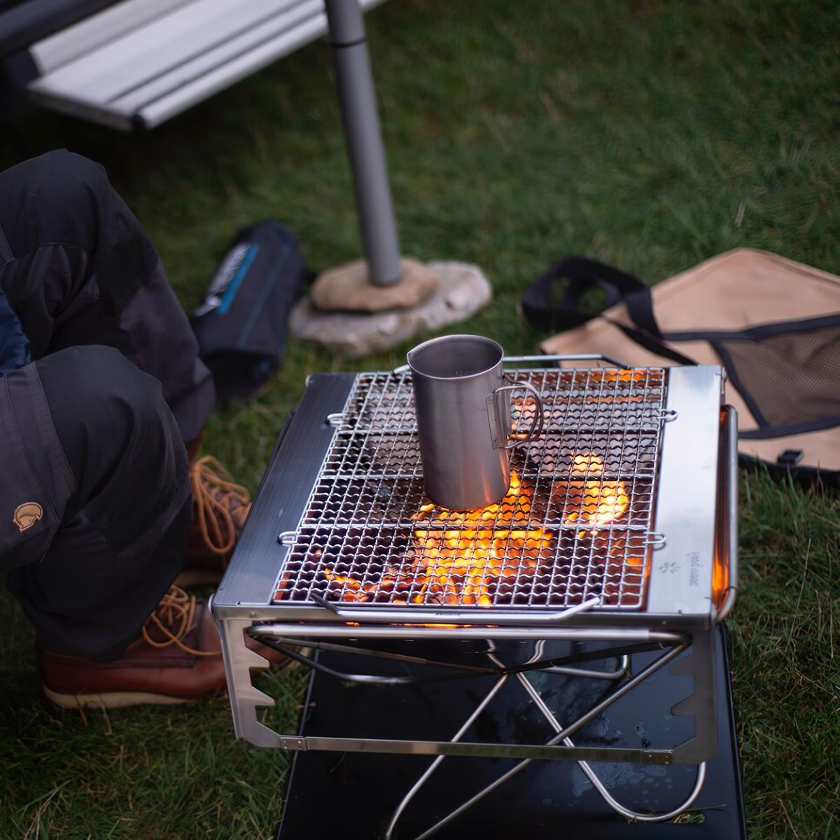  Túi Đựng Bếp Củi Snowpeak Fireplace Canvas Bag M 