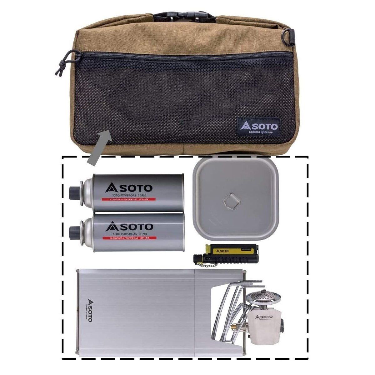  Túi Đựng Cắm Trại Du Lịch Soto Minimal Bag 