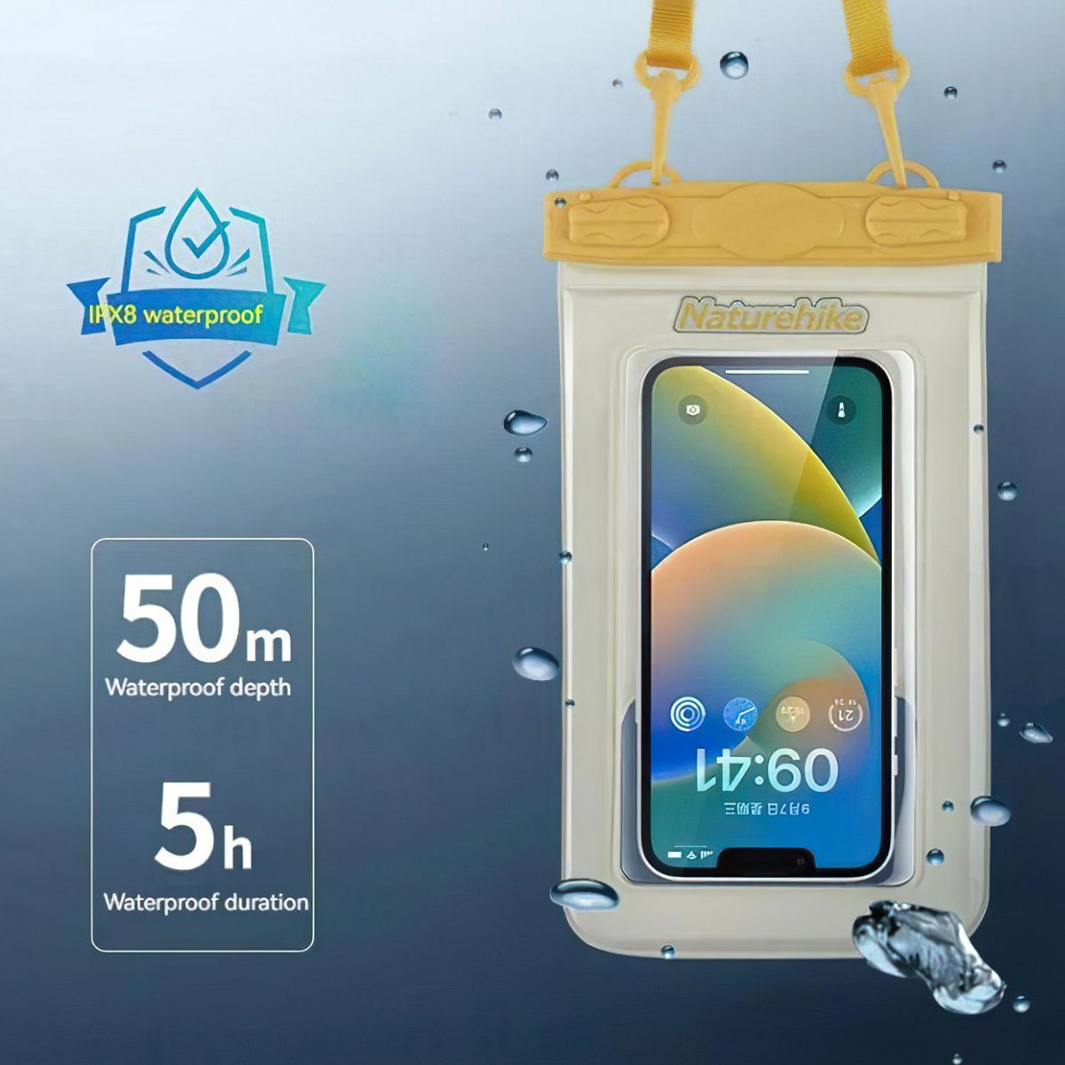  Naturehike CNK2300BS015 Túi Đựng Điện Thoại Chống Nước 