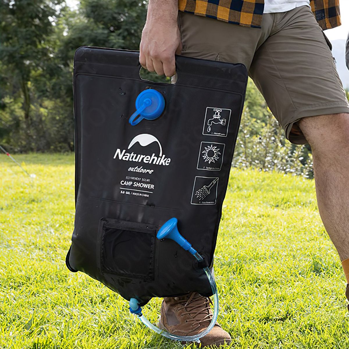  Túi Đựng Nước Tắm Thái Dương Năng Naturehike 