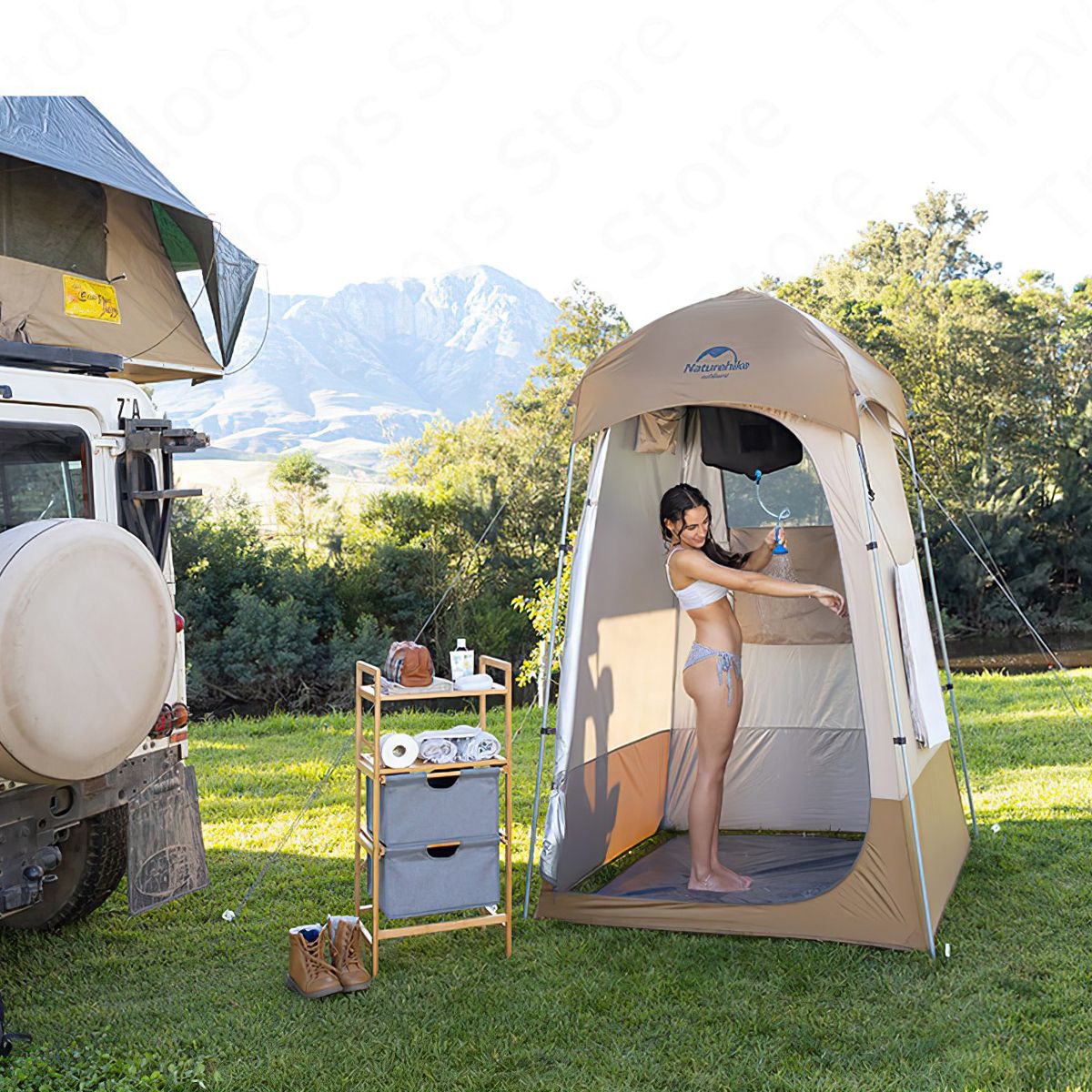  Túi Đựng Nước Tắm Thái Dương Năng Naturehike 
