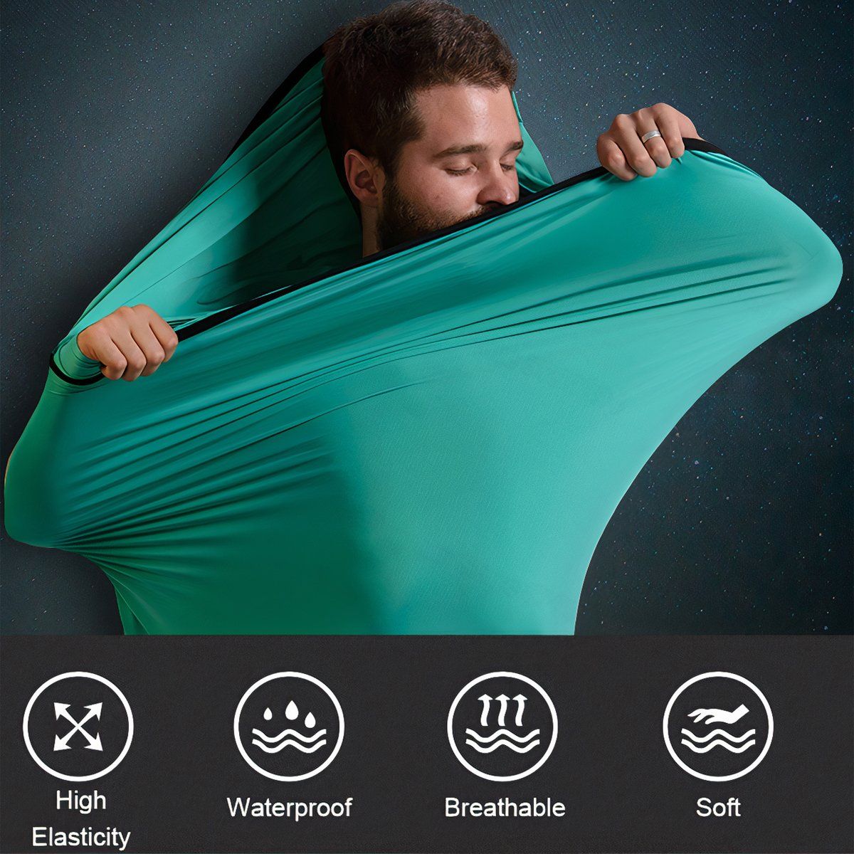  Túi ngủ cắm trại Naturehike mummy ultralight sleeping bag 