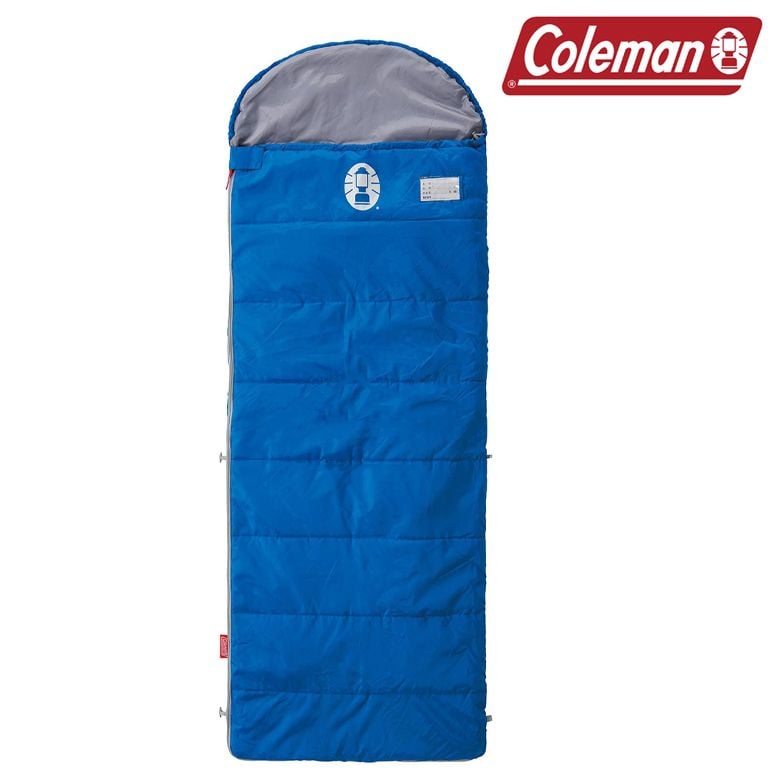  Túi ngủ cắm trại trẻ em Coleman School Kid Blue 