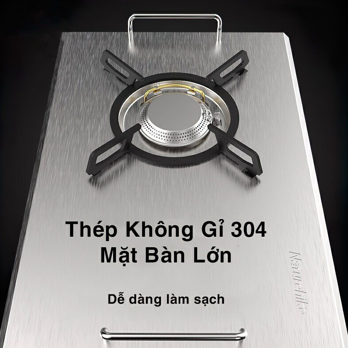  Bếp Ga Glamping Để Bàn Naturehike G01 Tabletop Folding Single Head Gas Furnace 