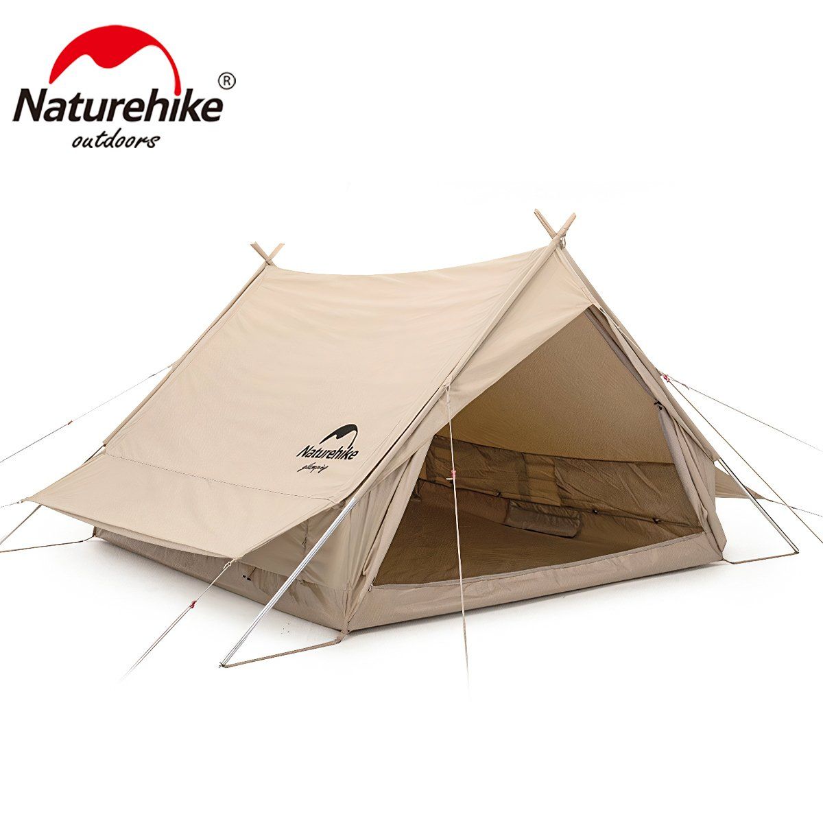  Lều cắm Trại Mông Cổ Glamping Có Mái Che Naturehike 