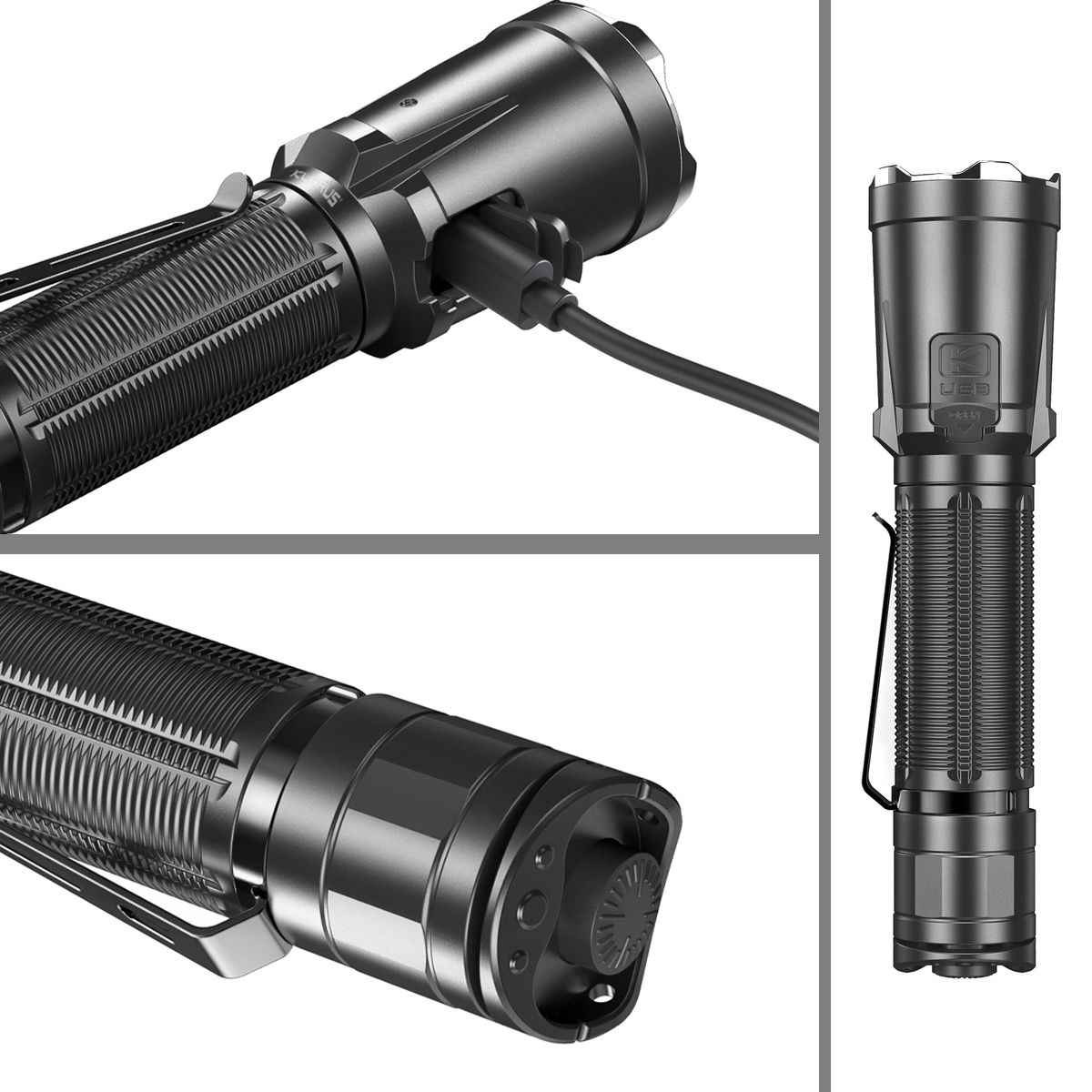  Đèn Pin Cắm Trại Du Lịch Phản Ứng Nhanh KLARUS XT21C Sáng 3200 Lumen Chiếu Xa 324M 