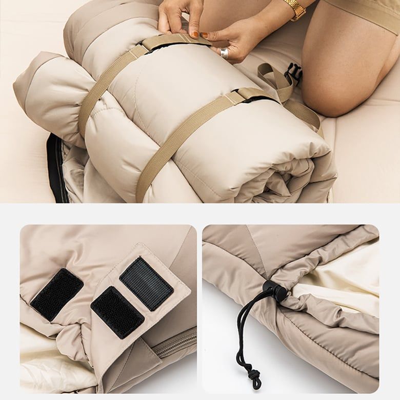  Túi ngủ cắm trại mùa đông Naturehike Warmth Imitation Feather 
