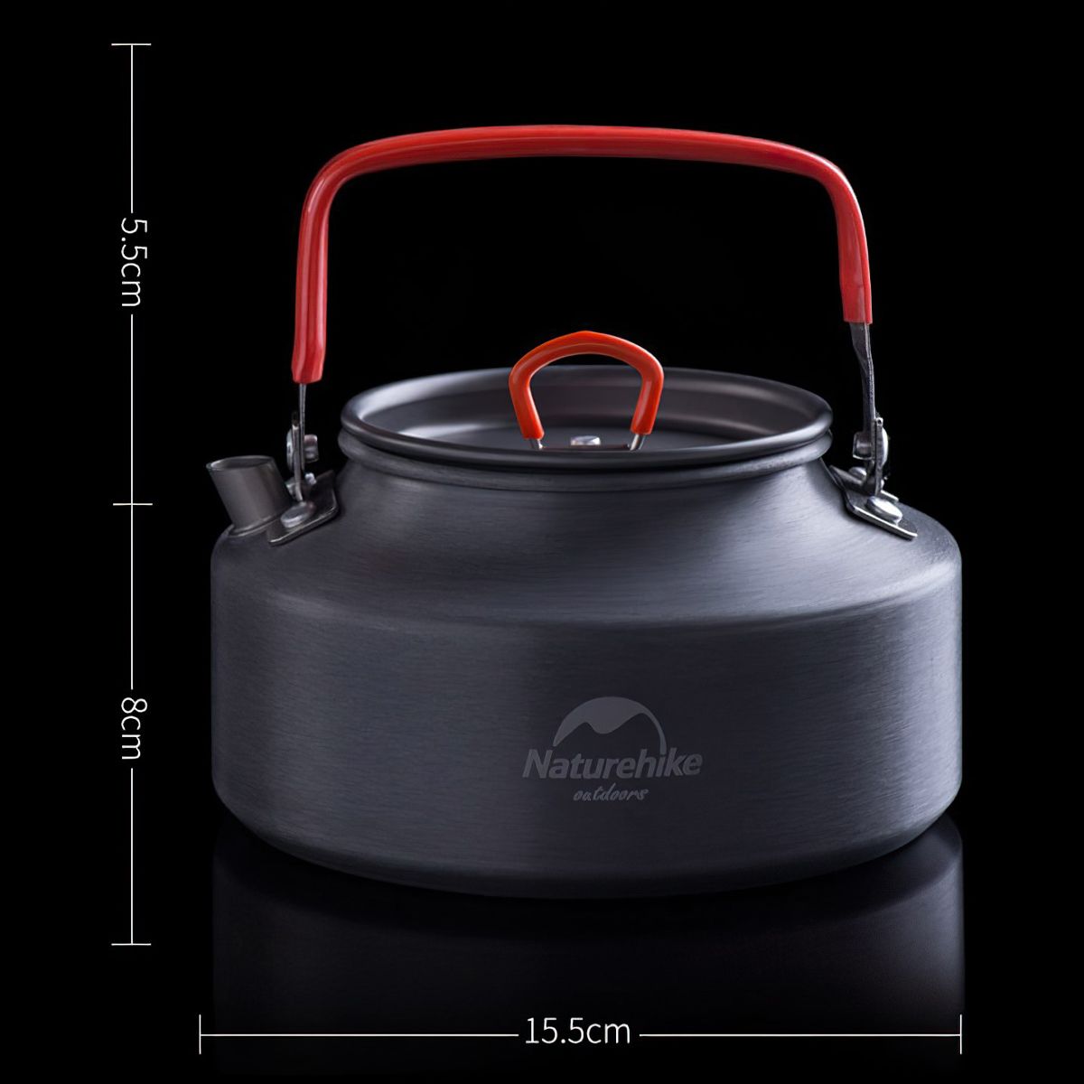  Ấm Đun Nước Cắm Trại Du Lịch Naturehike Outdoor Picnic Teapot 