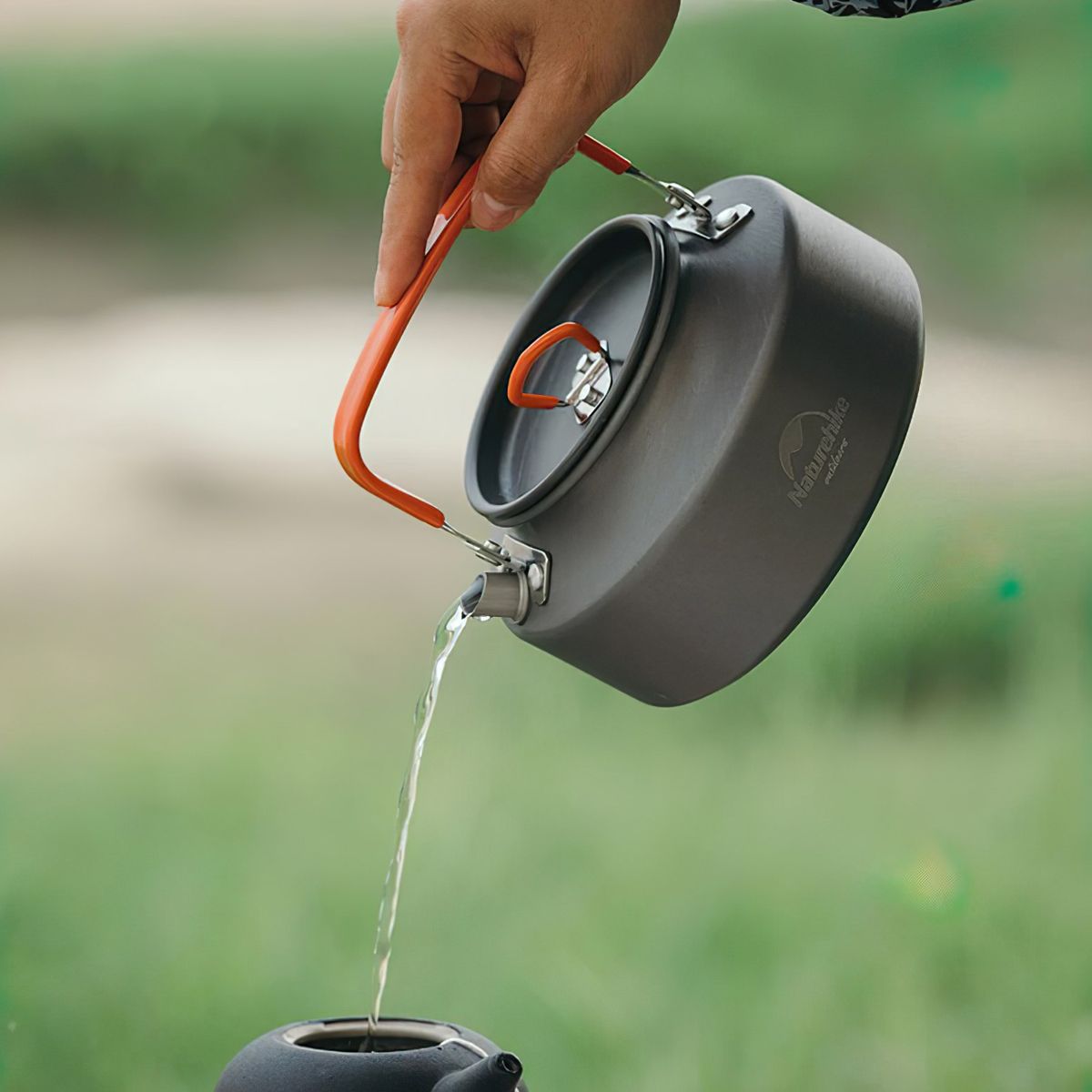  Ấm Đun Nước Cắm Trại Du Lịch Naturehike Outdoor Picnic Teapot 