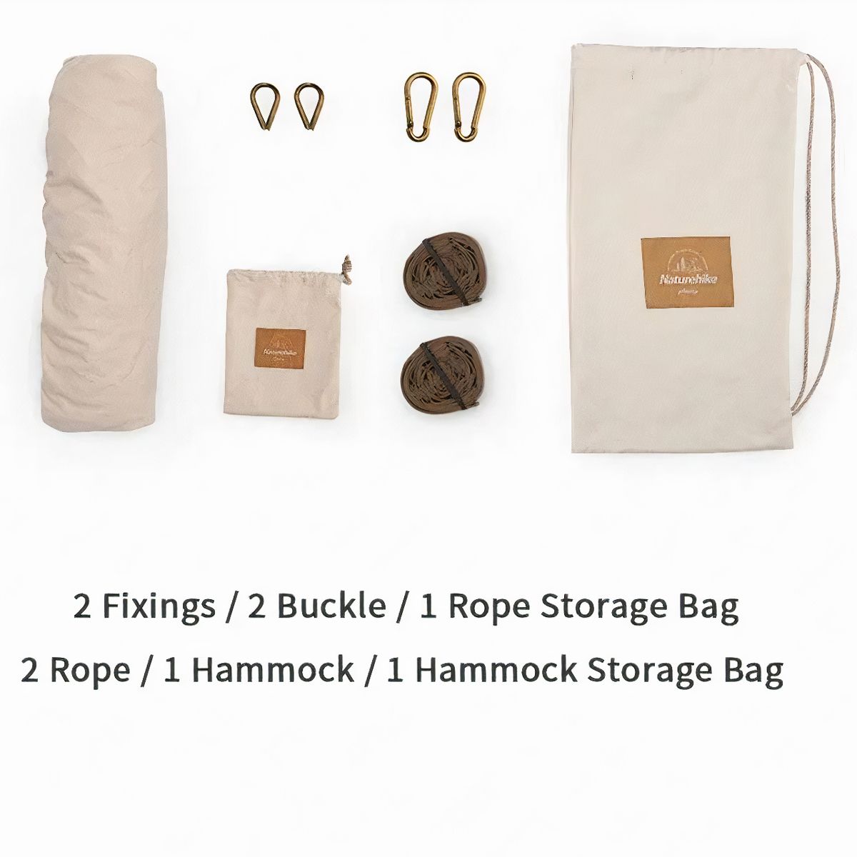  Võng đơn Glamping Naturehike vải bố cực sang 