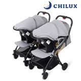  Xe Đẩy Đôi ( Kèm Ghế Ô Tô ) 3In1 Chilux D23 