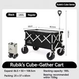  Naturehike Xe Kéo Cắm Trại Gấp Gọn Rubik’s Cube CNK2450JJ017 