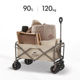  Xe Kéo Đồ Đa Năng – Bánh lớn Cắm Trại Naturehike Folding Trolley 
