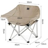  Ghế Xếp Thư Giãn Cắm Trại Naturehike Armrest Moon Chair 