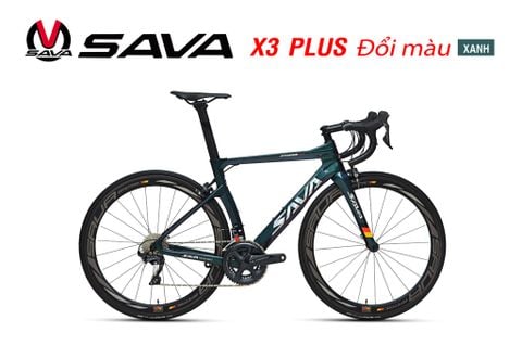  Xe đạp Road Carbon SAVA X3 PLUS đổi màu 