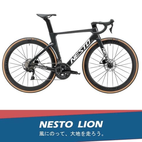  Xe đạp Road Carbon NESTO LION. Bộ chuyển động Shimano 105 R7000 22 tốc độ 