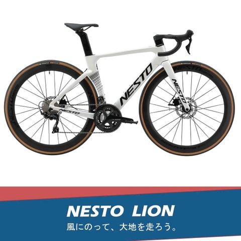  Xe đạp Road Carbon NESTO LION. Bộ chuyển động Shimano 105 R7000 22 tốc độ 