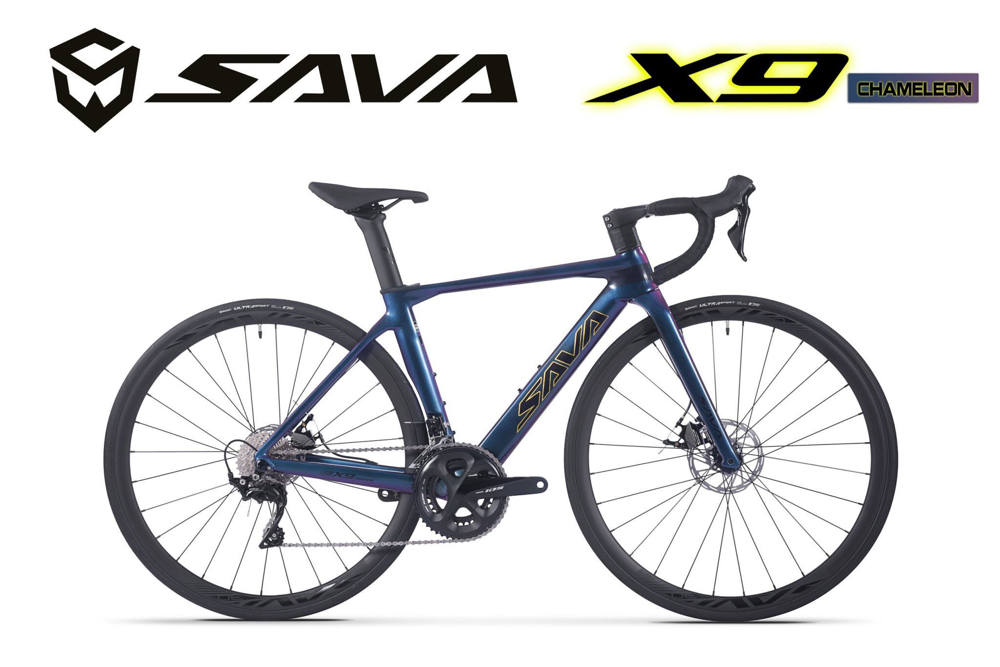 Xe đạp Road Sava X9.1 105 R7000 Khung Carbon