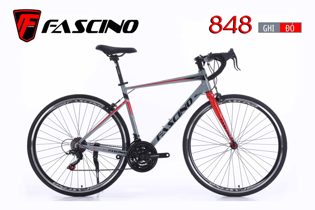 Xe đạp Road FASCINO 848 khung nhôm – HT BIKE
