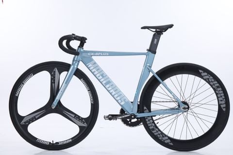  Xe đạp fixed gear Magicbros CX8 plus nhôm 3 đao trước 