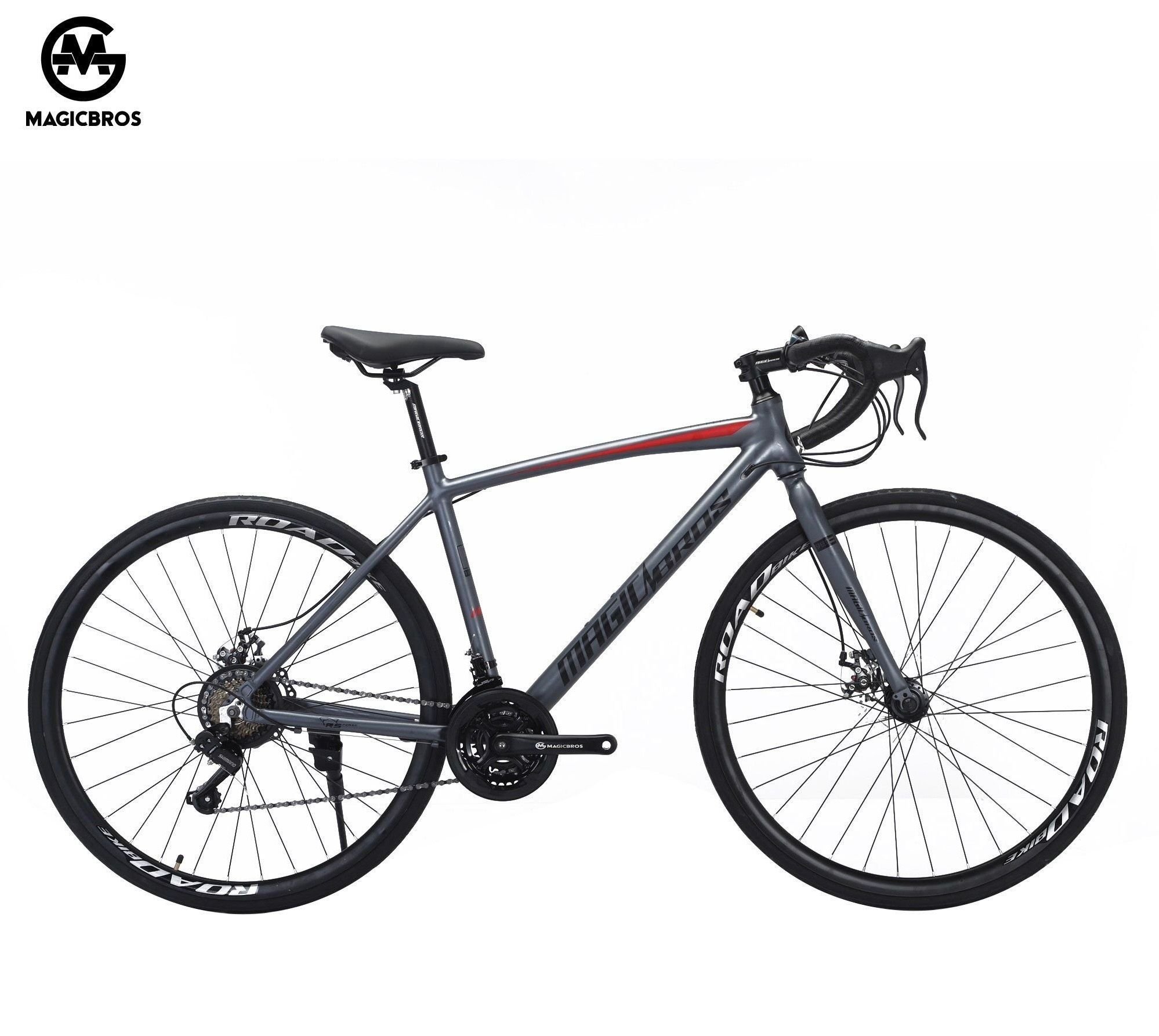 Xe đạp đua Road Magicbros M2 3*7 speed khung nhôm | HT BIKE