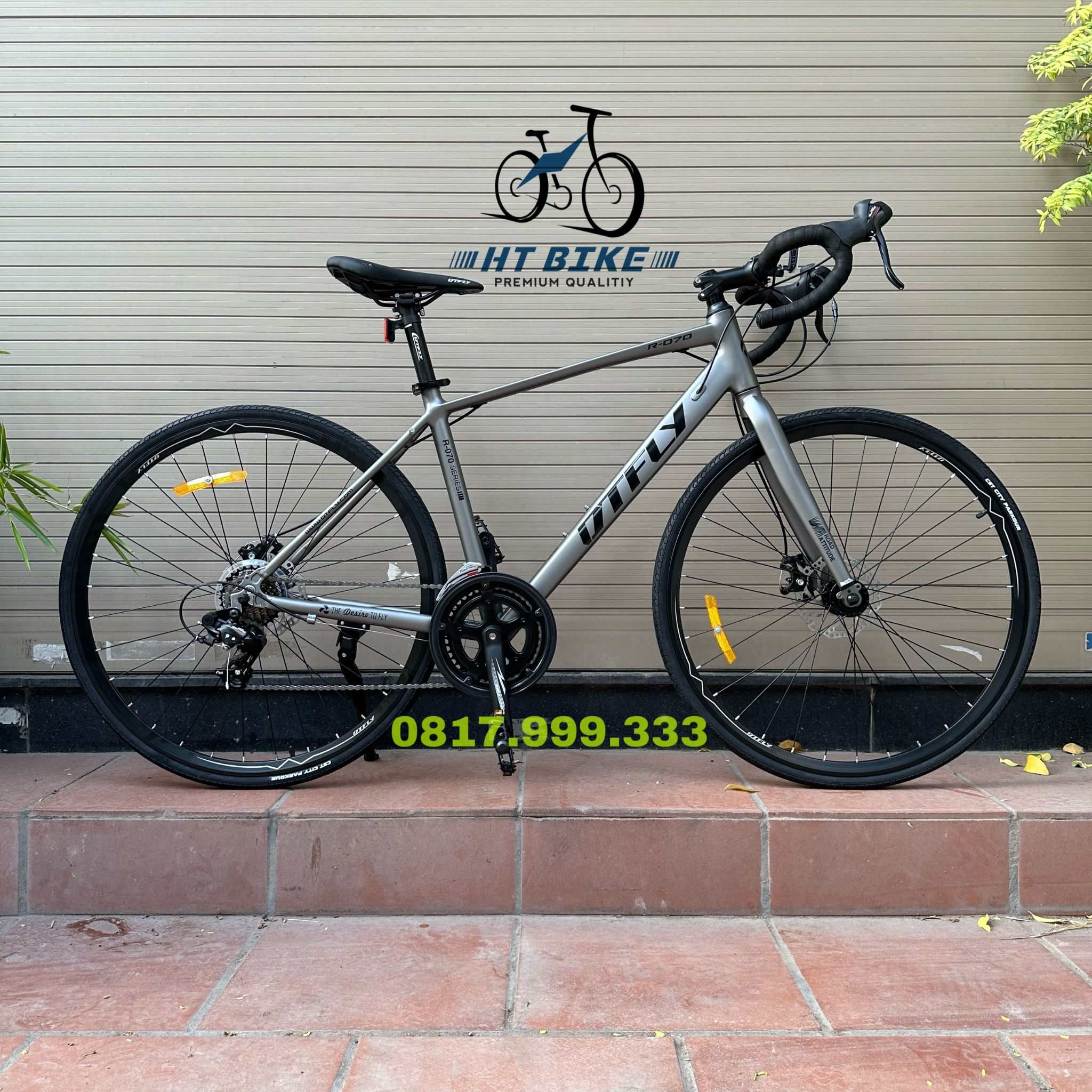 Xe đạp Road DTFLY R070 tay đề lắc