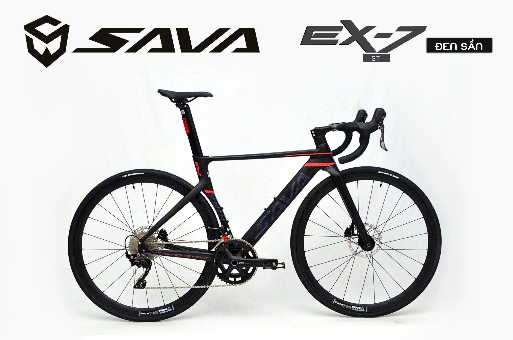 Xe đạp đua Road SAVA EX7 ST R7000 mới nhất | HT BIKE