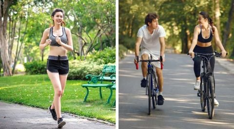  Chạy bộ hay đạp xe giảm cân nhanh hơn? So sánh Calo đốt cháy trong 1h | Tin tức | HT BIKE | BLOG 