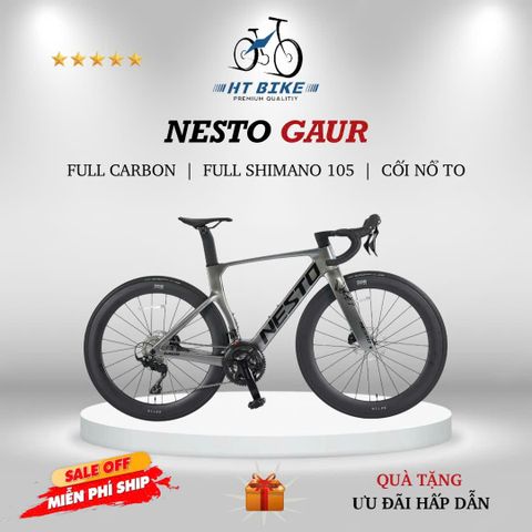  Xe đạp đua Road NESTO GAUR CARBON | HT BIKE 