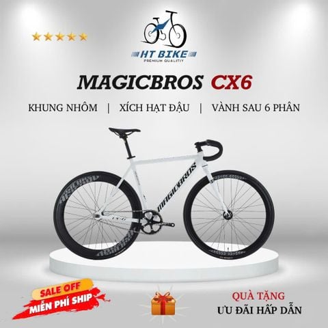 Xe đạp Fixed Gear MagicBros Cx6 mới nhất 