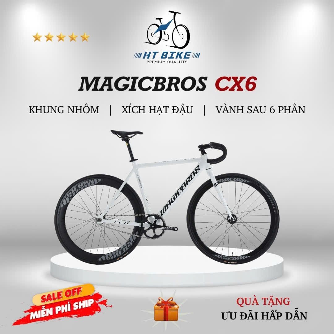 Xe đạp Fixed Gear MagicBros Cx6 mới nhất