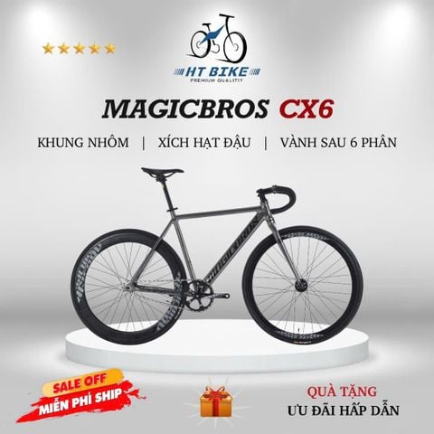  Xe đạp Fixed Gear MagicBros Cx6 mới nhất 