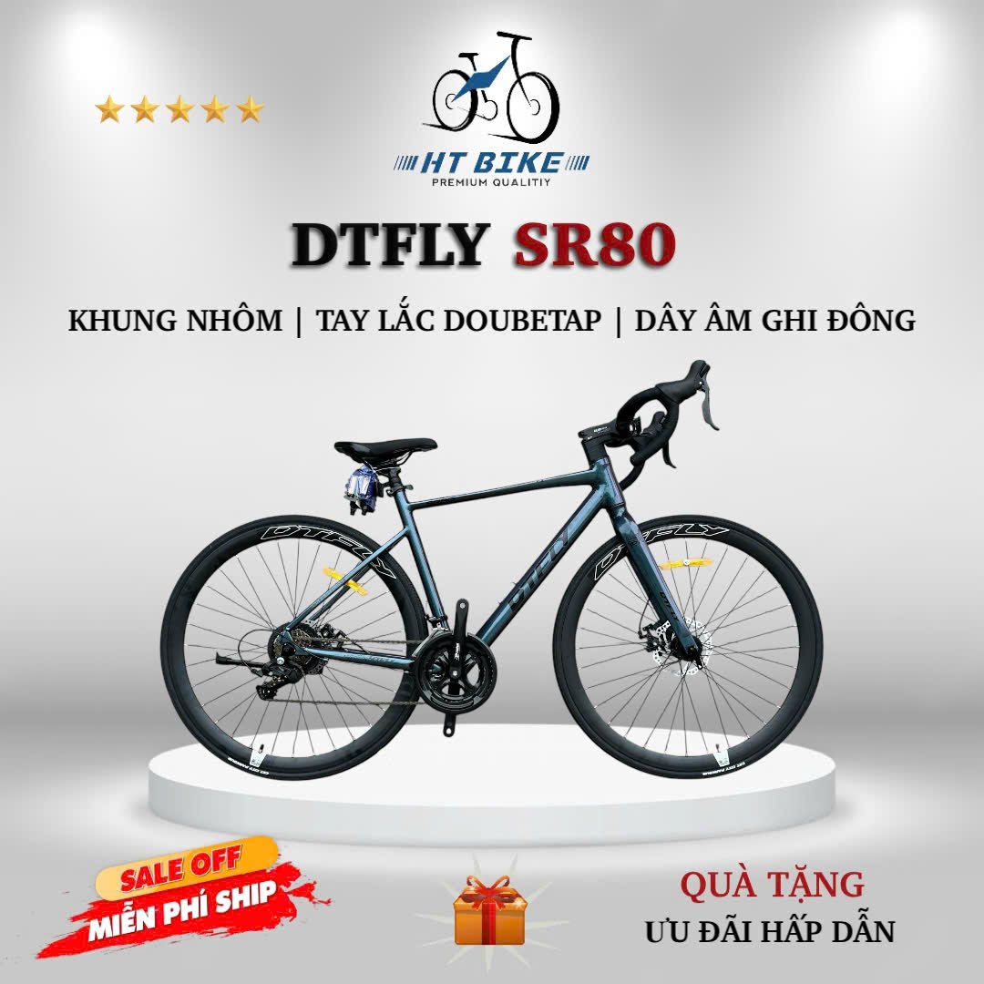 Xe Đạp Đua DTFLY SR80 – Khung Nhôm | HT BIKE