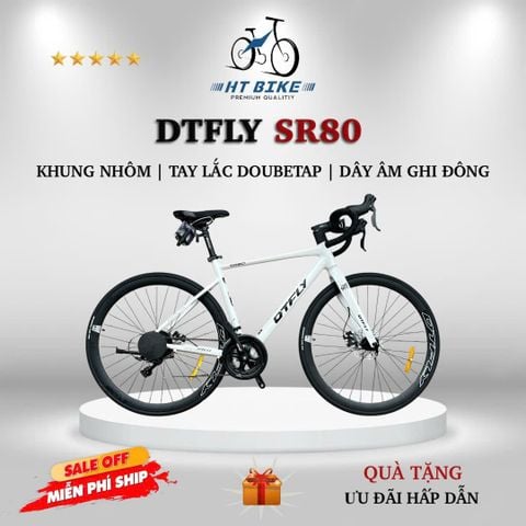  Xe Đạp Đua Road DTFLY SR80 Khung Nhôm | HT BIKE 