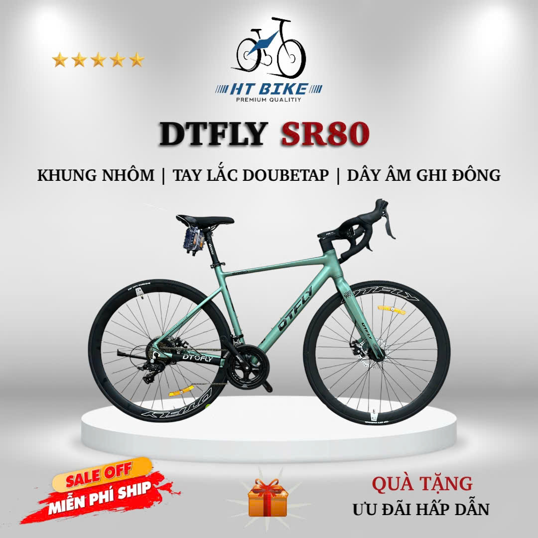 Xe đạp Xe Đạp Đua DTFLY SR80 – Khung Nhôm | HT BIKE
