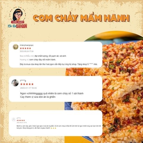 Cơm Cháy Đáy Nồi Mắm Hành