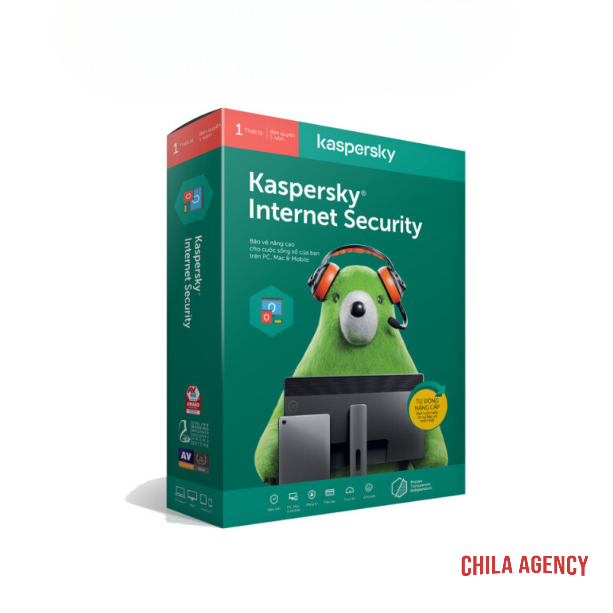  Key Kaspersky Internet Security 1 thiết bị 1 năm 