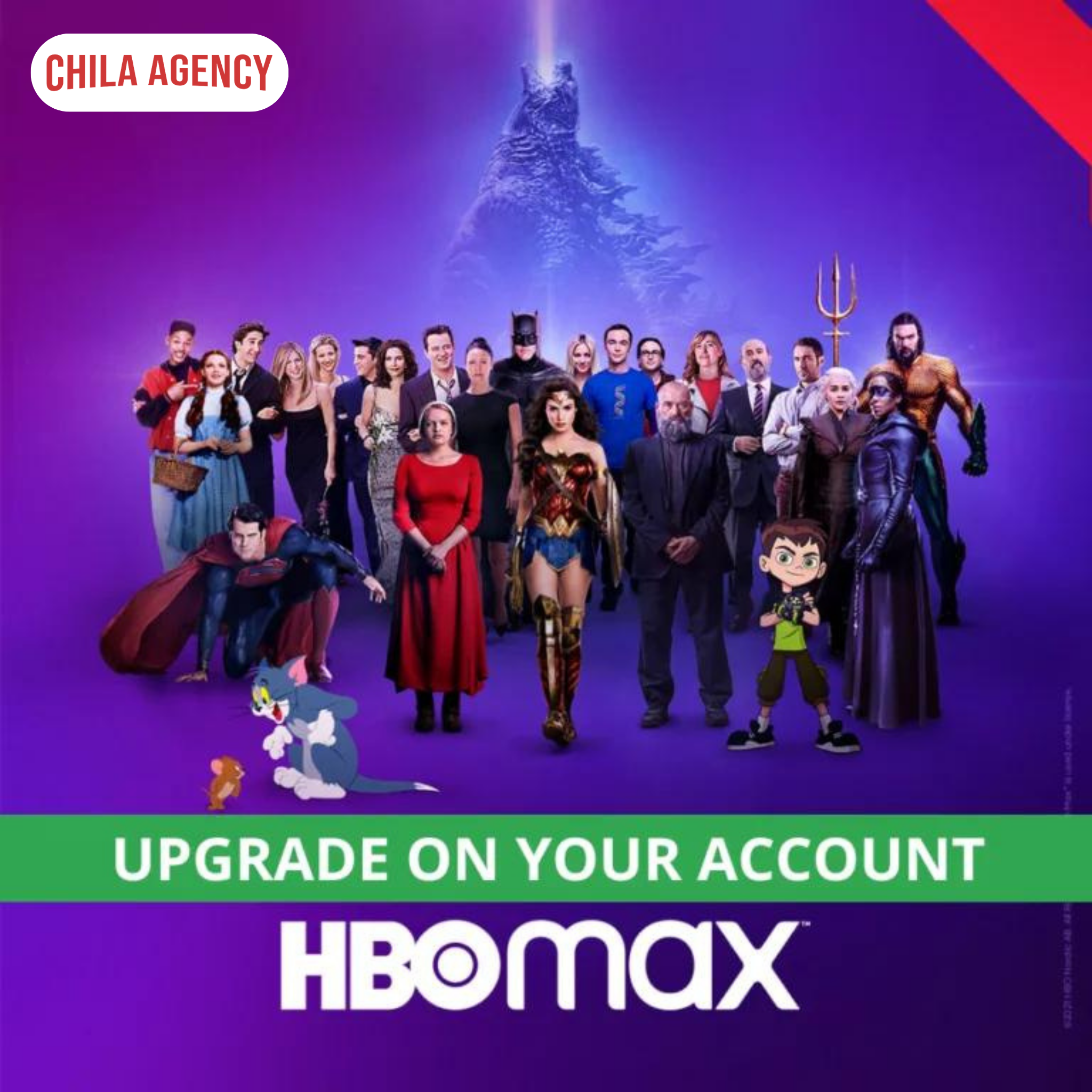  Nâng cấp tài khoản HBO Max chính chủ 