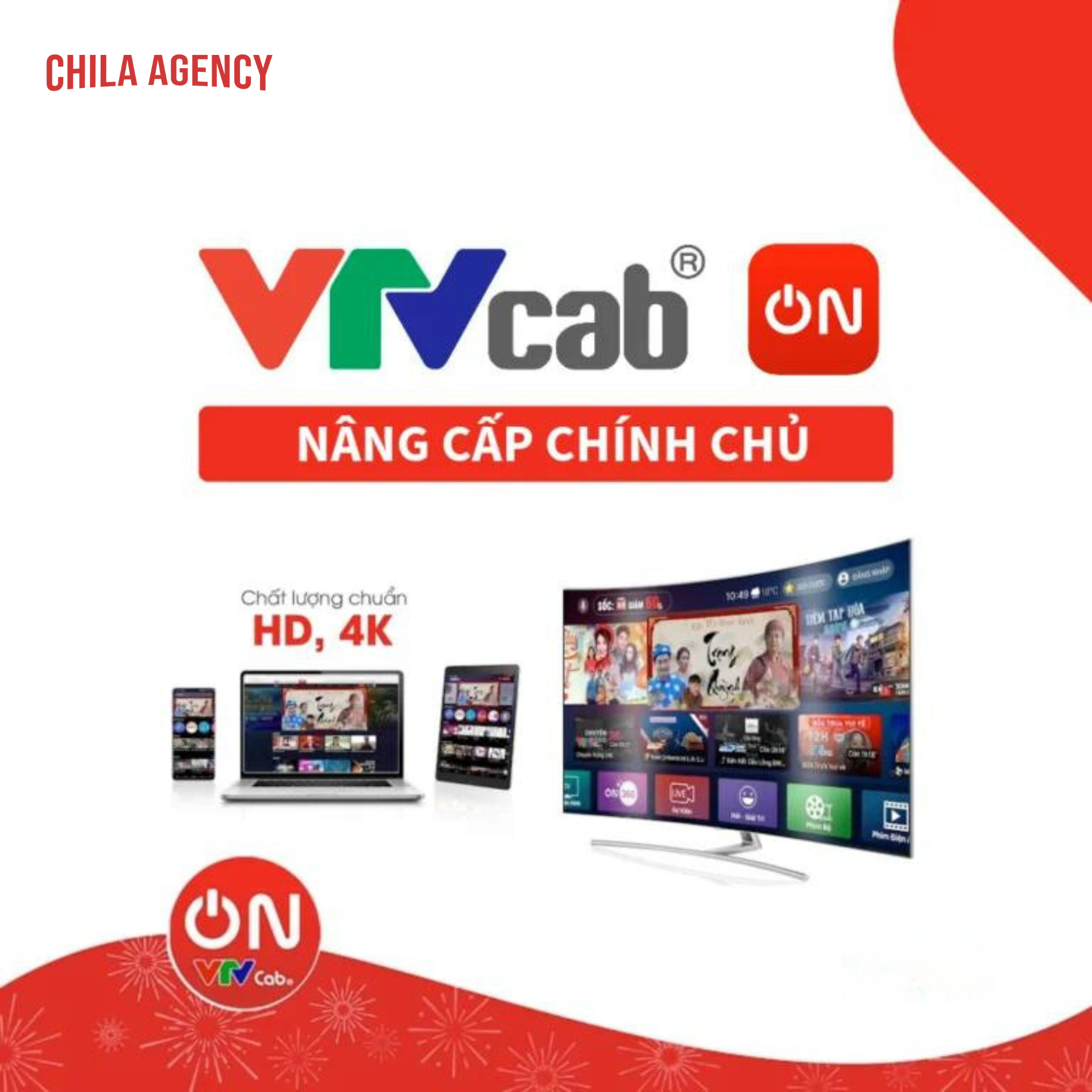  Nâng cấp VTVCab ON 24 tháng + 3 tháng ON Cao cấp 