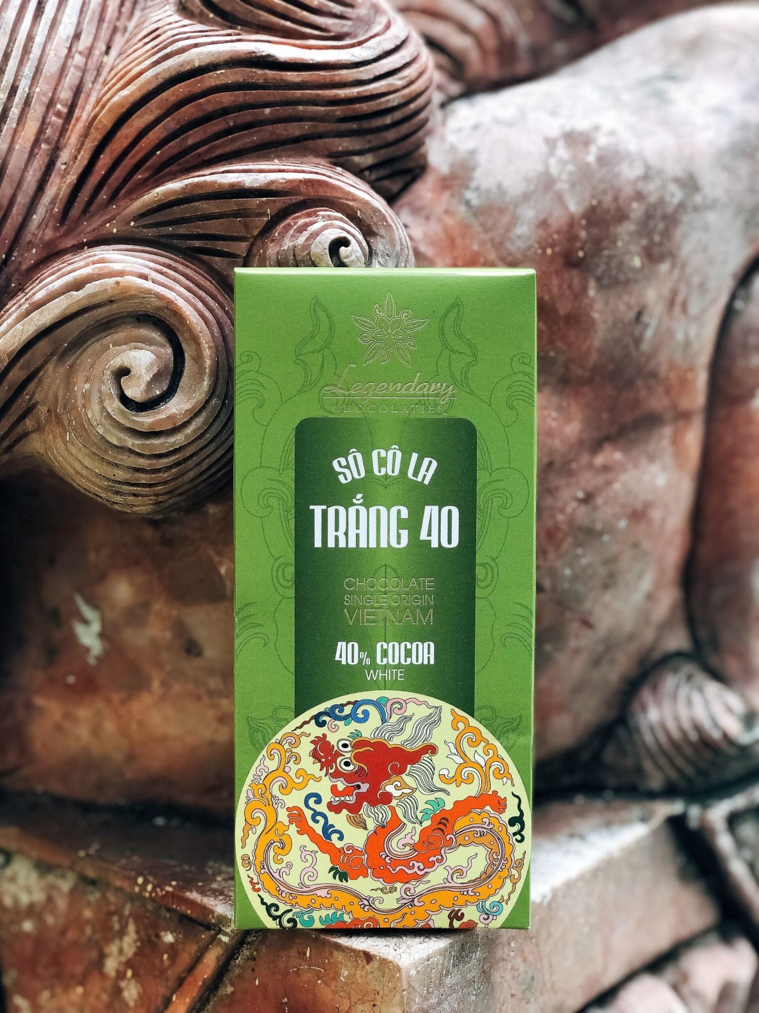  Sôcôla Trắng 40% Thanh 85g Legendary 