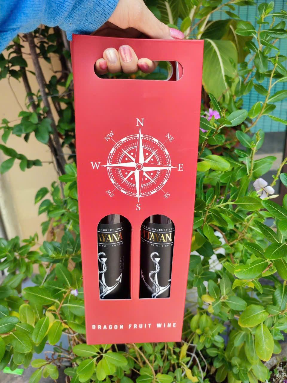  Hộp 02 chai - PITAYANA ĐỎ (375ml/chai) 