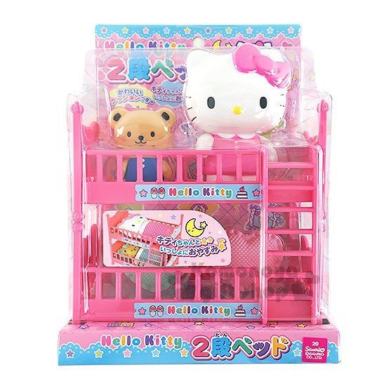  TATSUMIYA- Đồ chơi giường tầng Hello Kitty cho bé 