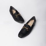  SKRStep - Giày mũi vuông cao cấp AC Đen 23/49703 