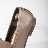  SKRStep - Giày vuông cc trơn AC Charcoal 24/49704 