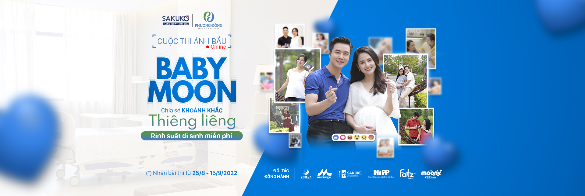 CUỘC THI ẢNH BẦU BABY MOON - CHIA SẺ KHOẢNH KHẮC THIÊNG LIÊNG