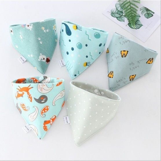  ANYZOO- Yếm quàng cổ cúc bấm cho bé 